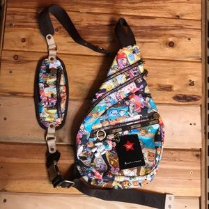 Tokidoki for LeSportsac Sling back bag